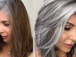 Many salons do not like to show a fixed price as they believe it may vary for each customer. Colorist Jack Martin Breaks Down A Gray Hair Color Transformation Allure