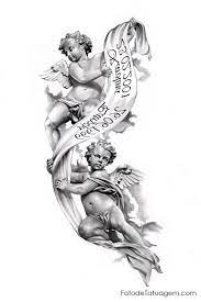 Elegant angel flying wings hand drawn wing tattoo vector. Pin By Haider On Religiosos Cherub Tattoo Angel Tattoo Designs Tattoo Designs Men