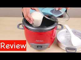 Black And Decker 6 Cup Rice Cooker And Steamer Instructions Aroma 6 Cup Rice Cooker And Food Steamer Review Youtube