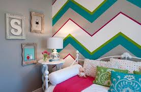21 Creative Accent Wall Ideas For Trendy Kids Bedrooms Striped Walls Girl Room Bedroom Decor