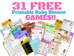 Planning a baby shower or sprinkle? 31 Free Printable Baby Shower Games Your Guests Will Absolutely Love