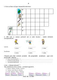 Fișe de lucru, activități și idei pentru clasa pregatitoare. 6654510 Fise Limba Romana Clasa I Math For Kids Kids Education Education