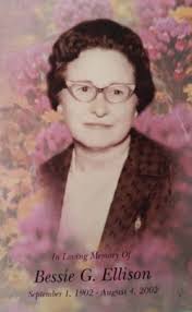 Bessie Gladys Arnold Ellison (1902-2002)