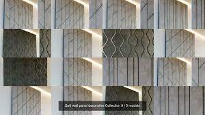 Discover high print quality art acoustic panels to eliminate echo & noise. 3d Model Soft Wall Panel Decorative Collection 9