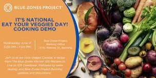 National Eat Your Veggies Day Cooking Demo