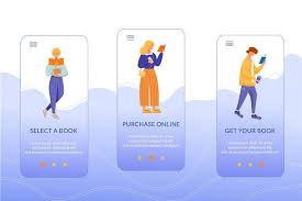 Online Bookstore Mobile App Screen In 2020 Online Bookstore Mobile App Bookstore