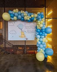Cute baby shower decorations help to create a charming appearance that will get everyone in a festive mood. Kara S Party Ideas Winnie The Pooh Baby Shower Kara S Party Ideas