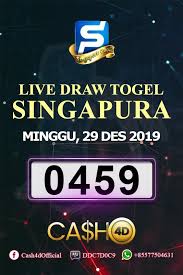 Result Singapore Minggu 29 Desember 2019 Singapura Pengetahuan Buku Gambar