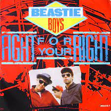 verse 2 your pop caught you smoking, and he said, no way! that hypocrite smokes two packs a day man, living at home is such a drag now your mom aw, mom you're just jealous it's the beastie boys! Beastie Boys Fight For Your Right 1987 Vinyl Discogs