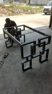 Cool Legs For A Table Or Desk Best Welding Projects Ideas Welded Furniture Industrial Livingroom Steel Furniture