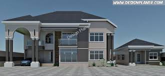 5 Bedroom House Modern Home Offices House House Plans