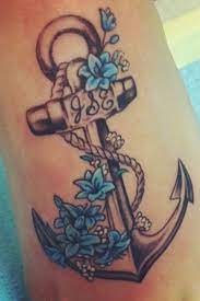 There are plenty of images in pop culture today that have evolved over time from ancient civilizations to mean different. 60 Best Anchor Tattoos Meanings Ideas And Designs Anchor Flower Tattoo Anchor Tattoos Pattern Tattoo