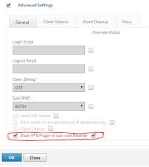 For netscaler gateway settings, enter the following: Show The Hidden Netscaler Gateway Plug In Icon When Receiver Is Running Peter Smali