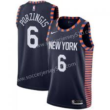 New York Knicks 6 City Version Nba Jersey New York Knicks Nba New York Nba Jersey
