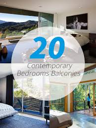 The time you enter in a bedroom, the first thing you notice is the bed design. 20 Contemporary Bedrooms With Balcony Home Design Lover