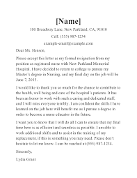 Text of contoh surat resign (resign letter). 29 Best Nursing Resignation Letters Samples Templatearchive