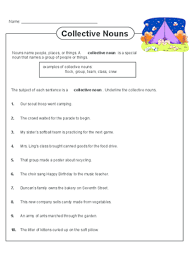Collective Nouns Worksheet 2 Kidspressmagazine Com Collective Nouns Worksheet Nouns Worksheet Collective Nouns