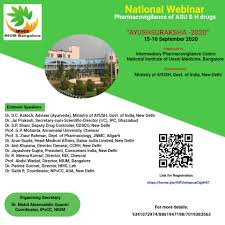 S javed ali, abdul nasir ansari, azizur rahman. National Webinar On Pharmacovigilance Of Asu H Drugs Ayushsuraksha 2020 Homeopathy360