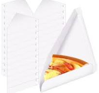 Amazon.com: Tioncy 100 Pcs Pizza Slice Box 9.65 x 7.28 x ...