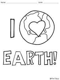 Students will choose one page to start with, then they can hang them up or make a book out of the pages, placing them in the correct time order when done. Earth Day Coloring Pages Freebie By Pink At Heart Tpt