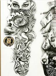 Chicano Arte Tattoo Sleeve Designs Sleeve Tattoos Body Art Tattoos