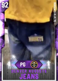 Denver, nuggets, denver nuggets, nba, basketball, yellow, jeans, denim, blue, white, black, shoes, skinny, meme, funny, logo, viral, red. Denver Nuggets Jeans Nba 2k20 Custom Card 2kmtcentral