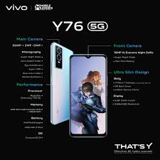 vivo Y76 5G开放预购售价RM1299