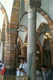 This Pillar In Masjid Al Haram Is Over 800 Years Old Mecca Masjid Masjid Al Haram Hajj Pilgrimage
