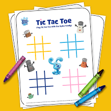 From the best brands are available, and sold by reliable sellers and manufacturers to make sure that the highest quality standards are ensured. Blue S Clues You Printable Tic Tac Toe Nickelodeon Parents