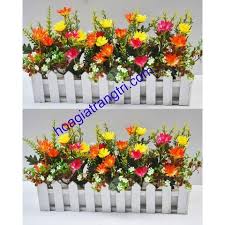 Hàng rào hoa giả 6