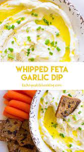 Whipped Feta Garlic Dip Recipe Food Processor Recipes Appetizer Recipes Recipes