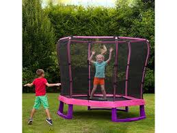 Plum 7ft Pink And Purple Junior Jumper Trampoline Kids Trampoline Trampoline Junior Trampoline