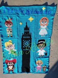 Peter Pan Never Grow Up Bundle Single Crochet Stitch Graph Design Never Grow Up