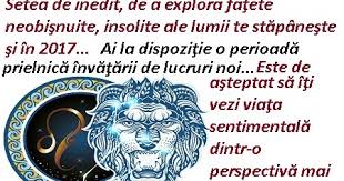 Cele mai importante stiri › lifestyle › magazin crişan andreescu | 07 apr 2017 / 19:20. Horoscop Leu 2017 Diane Ro