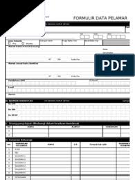 Check spelling or type a new query. Formulir Data Pelamar