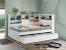 White Trundle Bed