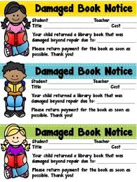 Maybe you would like to learn more about one of these? Library Book Notices For Overdue Late And Damaged Books Tpt
