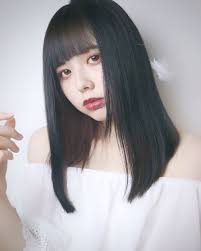 花歩 kaho on instagram 栗本さん kurimai mai データ テーマは天使 いつもありがとうございます hairstyle haircolor hairarrange 撮影データ ヘアスタイル 前髪 ぱっつん ぱっつん前髪 ビジ bangs