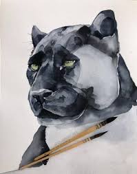 Deciding that you want to learn how to watercolor is a big step and probably you have som many watercolor painting ideas that you are just eager to start. 56 Ideas For Cats Watercolor Watercolour Watercolor Cat Big Cats Art Cat Art