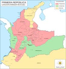 Ubicacion De Provincias Unidas De La Nueva Granada Mapa De America Mapas Mapa De Venezuela