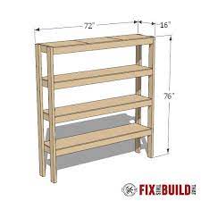 These free garage plans will help you build a place for your vehicles and tons of storage space. Diy Garage Shelves Fix This Build That