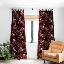 Great savings & free delivery / collection on many items. Holli Zollinger Poppy Wild Burgundy Blackout Curtain Panel