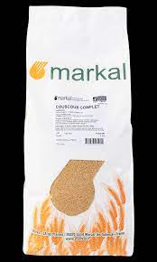 Idéal pour couscous et taboulés.cuisson en 5 minutes. Couscous Complet Markal 5kg