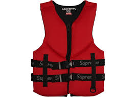 Supreme Obrien Life Vest Red
