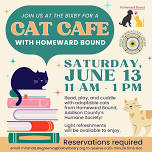Cat Cafe with Homeward Bound