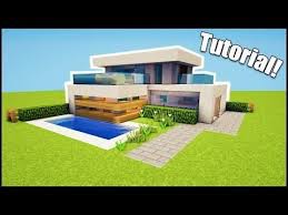 I have a youtube channel where i make tutorials for builds just like this one! Minecraft How To Build A Small Simple Modern House Easy Beginner Tutorial Minecraft House Tutorials Modern House Minecraft