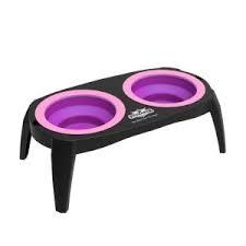 Habitat n home brea diner/pantry is the best way to feed your pet and store their food. New Age Pet Ecoflex Dog Food Pantry Double Dog Bowl In Russet Ehpd403 The Home Depot