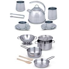 20+ svg png jpg dxf instant digital download kitchen bundle, for cricut or silhouette. Kitchen Essentials Set Stainless Steel Tea Cooking Play Set Becker S School Supplies