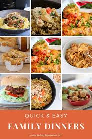 If it's fun and exciting family dinner ideas for saturday night that you are looking for, there are lots of delicious recipes to choose from. Quick And Easy Family Dinners Bake Play Smile