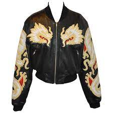 Michael Hoban North Beach Leather Butter Soft Zipper Dragon Calfskin Jacket In 2020 Coloured Leather Jacket Jackets Fashion